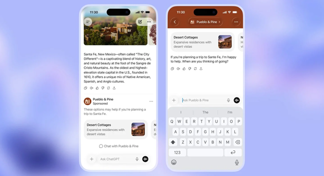 ChatGPT广告实验背后：AI巨头难逃的流量变现宿命
